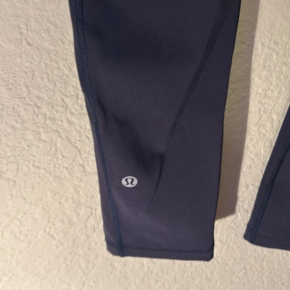 Lululemon leggings womens Speed Up Crop (21") Midnight Navy size 4 - Picture 11 of 12